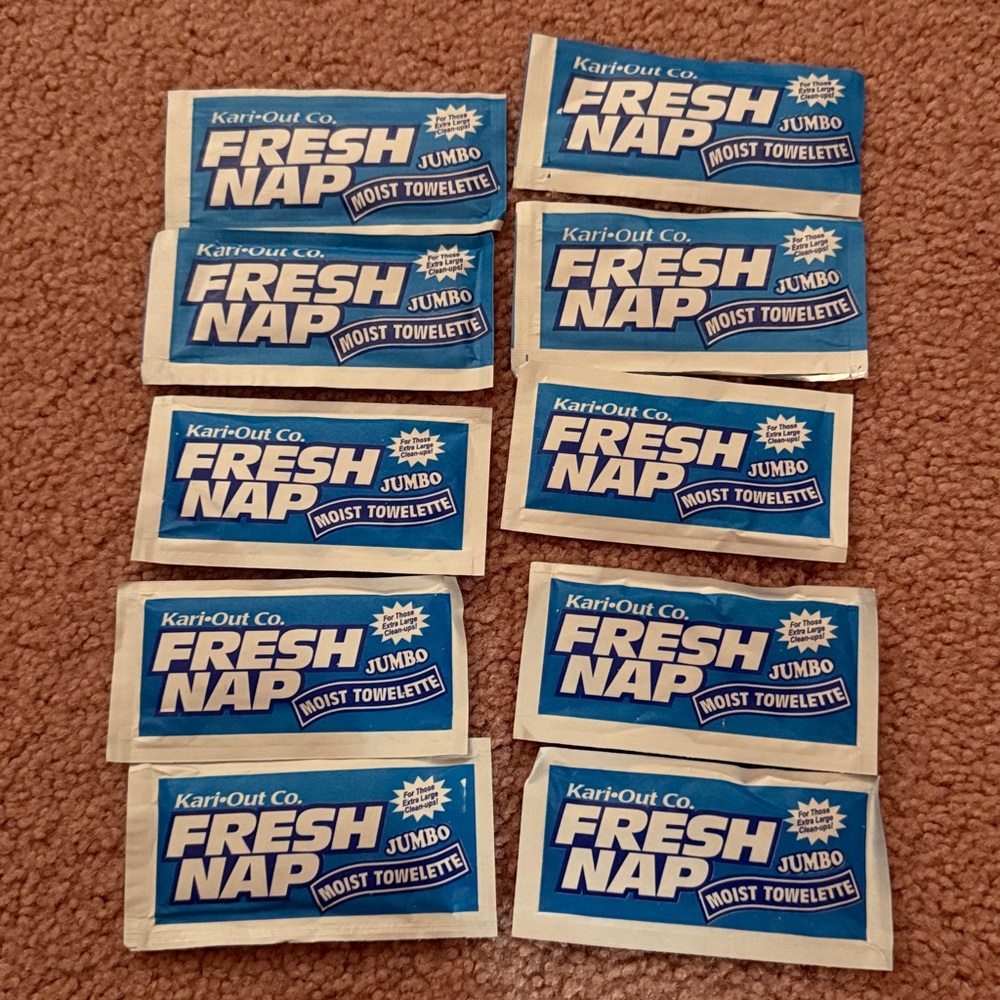 🔥10/$15 Kari-Out Co. Fresh Nap Moist Towelettes